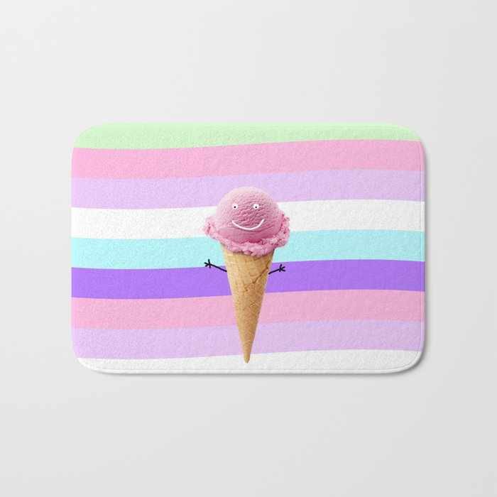 ice cream Bath Mat