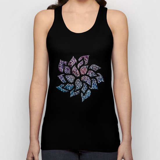 Floral Abstract 21 Unisex Tank Top