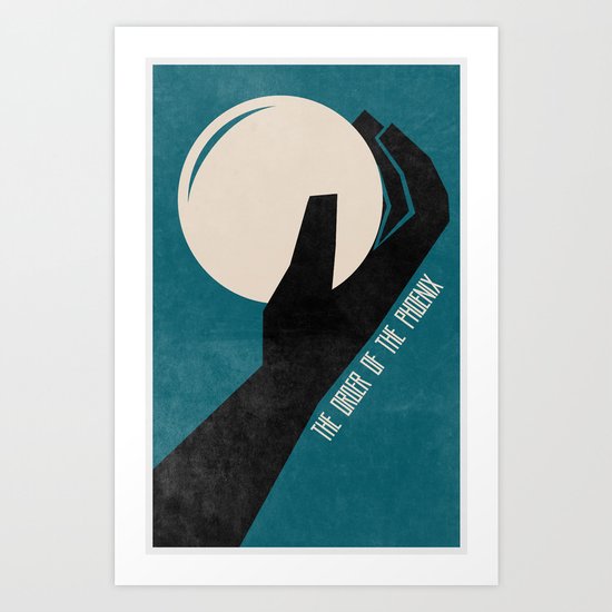 The Order of the Phoenix (The Boy Who Lived 5 of 8) Art Print