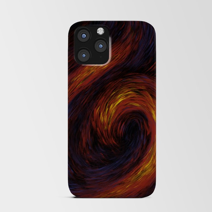 Whirling Fire iPhone Card Case