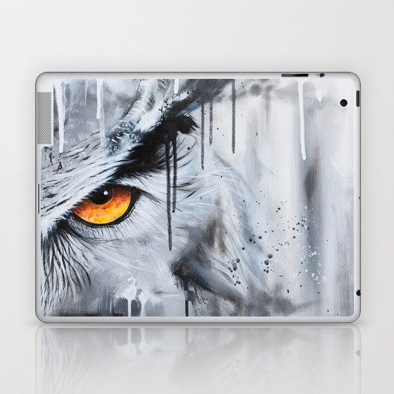 owl eye night vision Laptop & iPad Skin