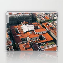 Mexico Photography - Mexican City Seen From Above Laptop Skin