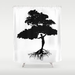tree of life Shower Curtain