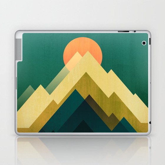Gold Peak Laptop & iPad Skin