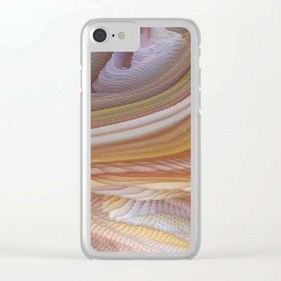 Abstract painting 123 Clear iPhone Case