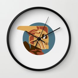 Headgear: Rocketeer Wall Clock