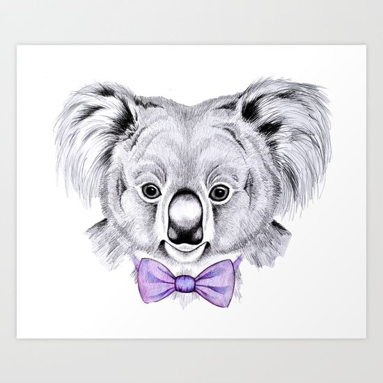 Koala Art Print