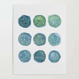 Water Galaxies  Poster