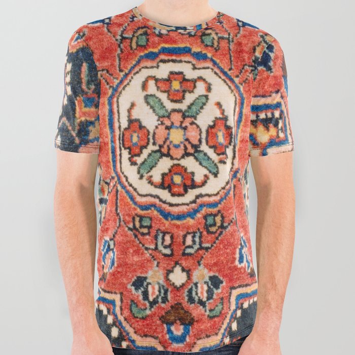 Djosan Poshti West Persian Rug Print All Over Graphic Tee