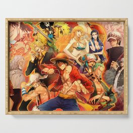 OnePiece Heroes Serving Tray