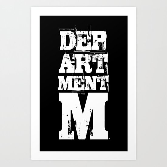 Department M Brand Art Print