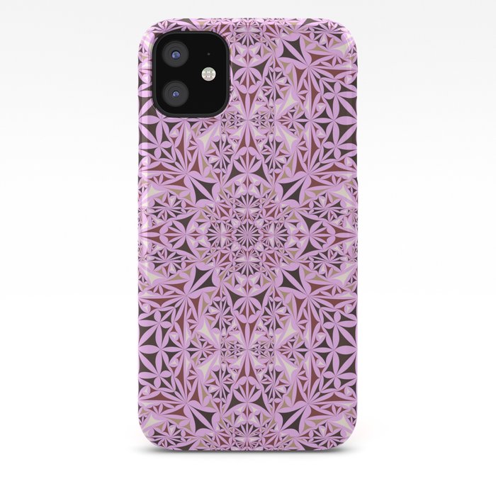 Pink Kaleidoscope Wallpaper Iphone Case By Davidzydd Society6