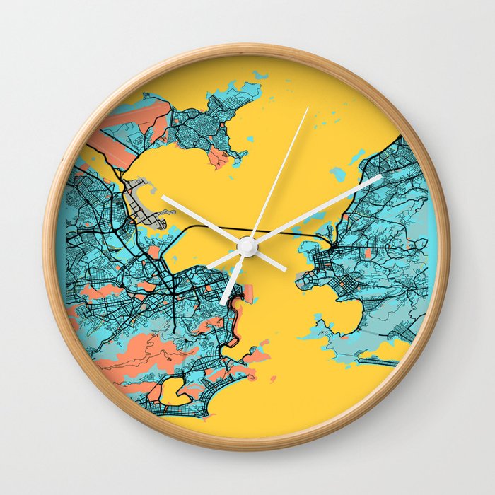 Rio de janeiro city Wall Clock