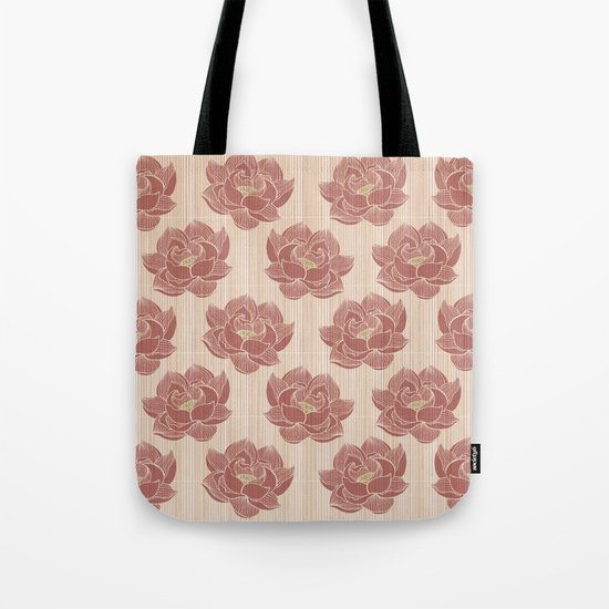 Lótus pattern Tote Bag