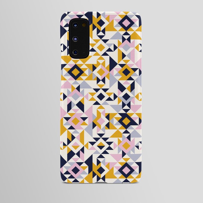 Modern Geometric Abstract Aztec Motif Inspired Android Case
