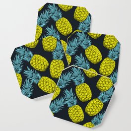 Pineapples Colors Coaster