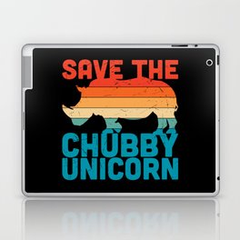 Save The Chubby Unicorn Laptop Skin