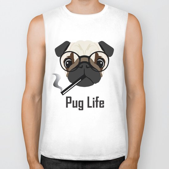Pug Life Biker Tank