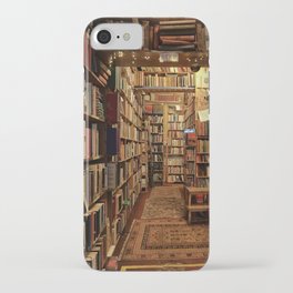 Warm & cozy bookshop in Scotland iPhone Case