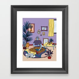 Take your time Framed Art Print