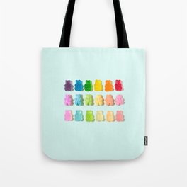 Gummi Bear Rainbow Tote Bag