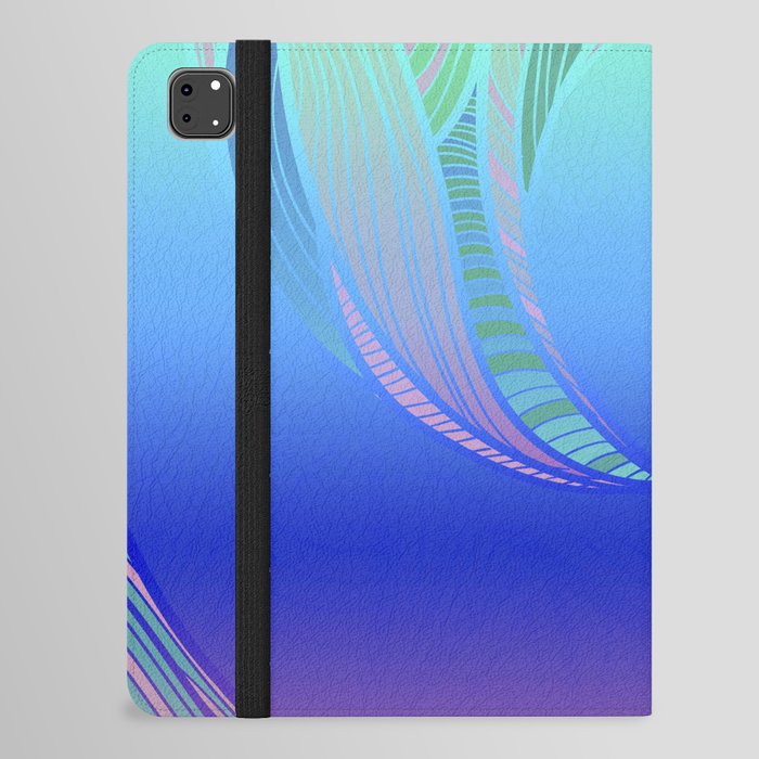 Ying Yang Rainbow iPad Folio Case