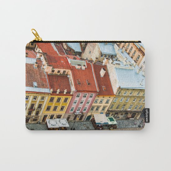 the rooftops of the city Carry-All Pouch