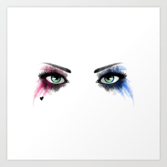 Look of Madness Art Print