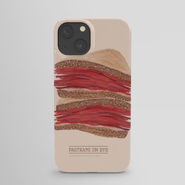 Pastrami on Rye iPhone Case