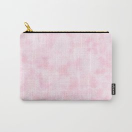 Strawberry Champagne Bubbles - Pale Pink Carry-All Pouch | Pastel, Easter, Abstract, Pink, Color, Pastelpink, Watercolor, Bubblegumpink, Graphicdesign, Clouds 