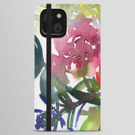 the soul of peonies  iPhone Wallet Case
