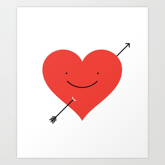 HEART Art Print