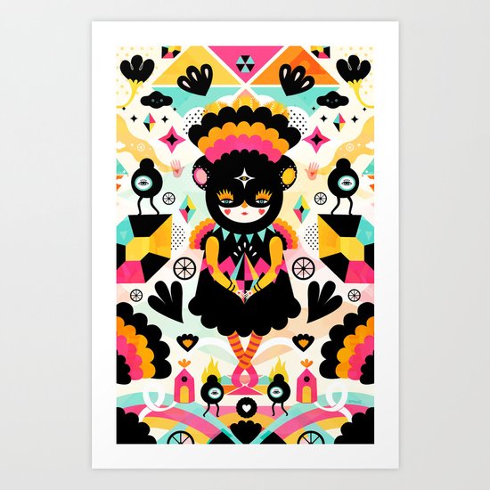 Naiki Art Print