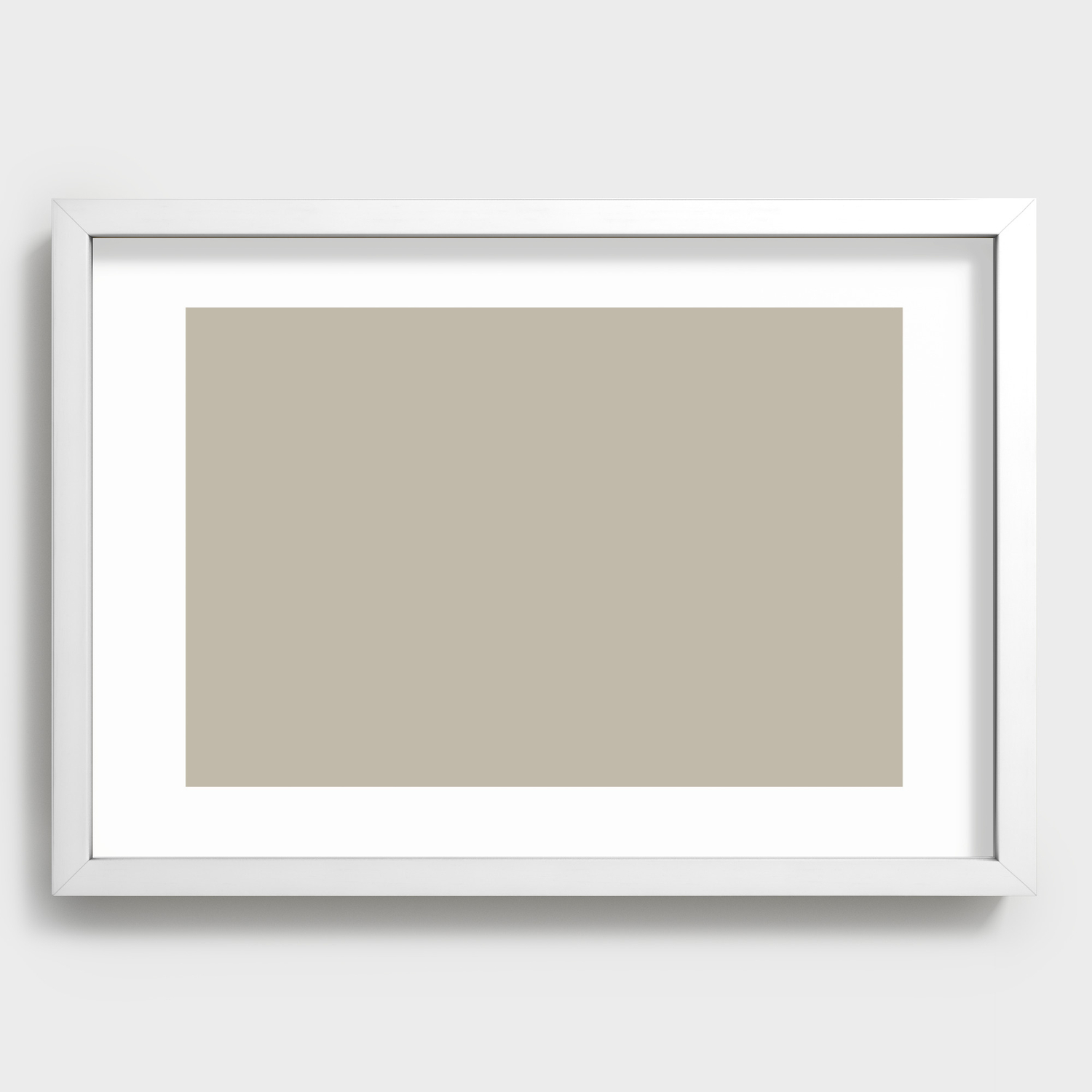 Light Brown Solid Color Pairs Benjamin Moore Pashmina Af 100 Trending Color 19 Solid Color Recessed Framed Print By Simply Solids Now Over 3800 Colors For Y Society6