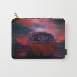 lets surf CAR  venice beach, california Wall Tapestry Carry-All Pouch