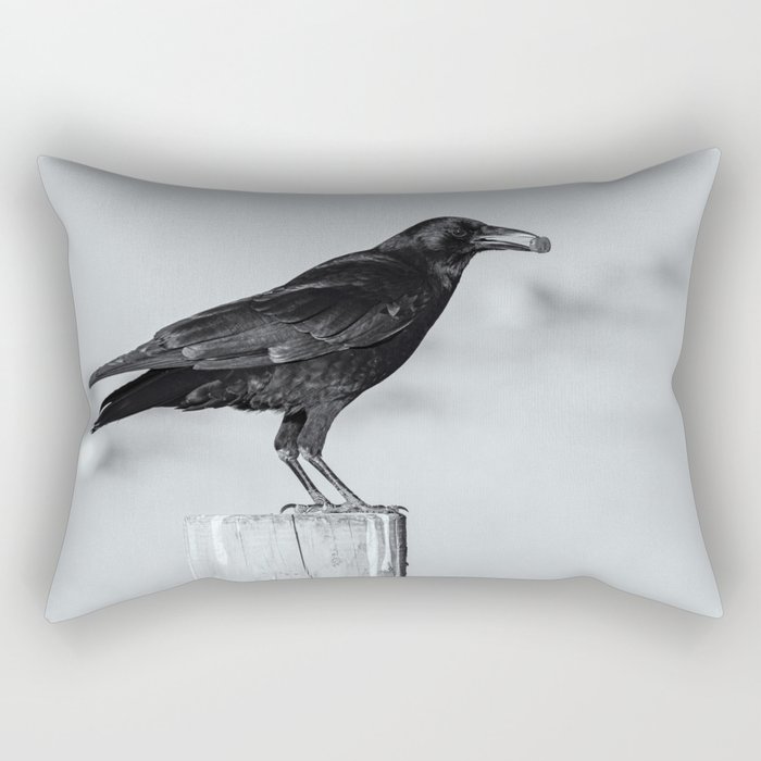 American Crow Rectangular Pillow