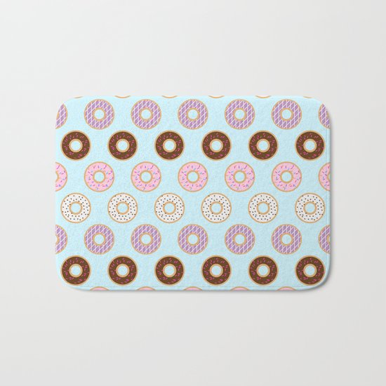 Doughnut Polka Bath Mat