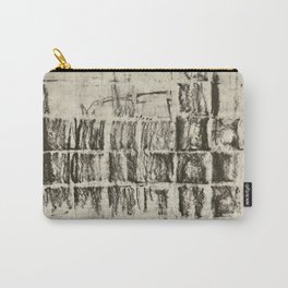 Charcoal Texture III Carry-All Pouch