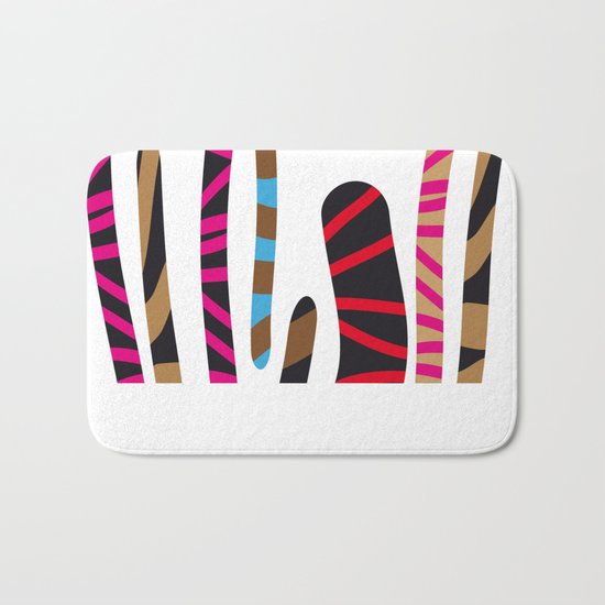 colored sticks 2 Bath Mat