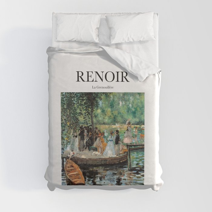 Renoir - La Grenouillère Duvet Cover