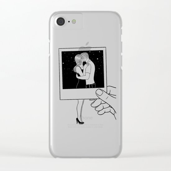 We used to be together Clear iPhone Case