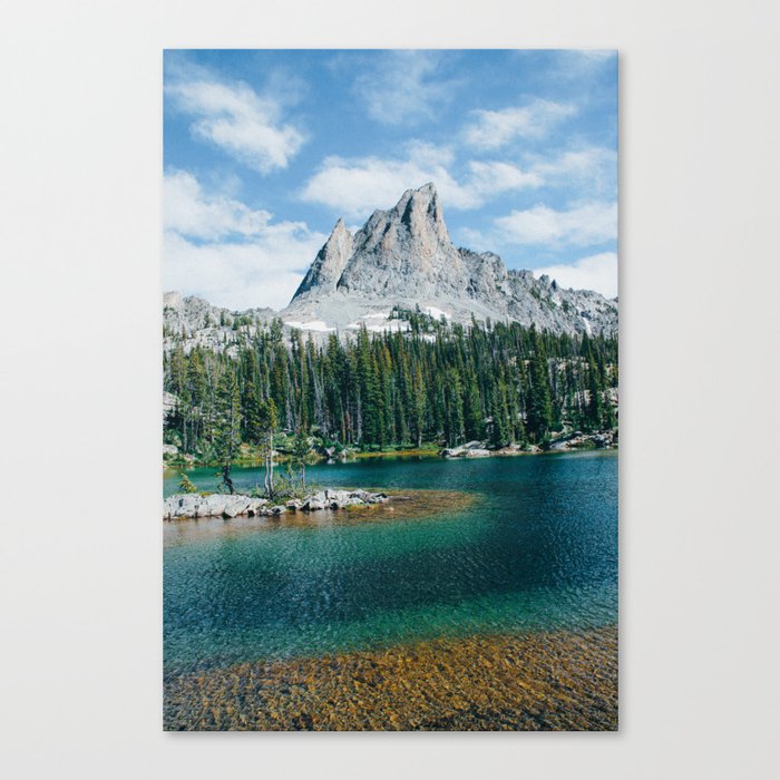 Island in the Sun - Nature Photography Canvas Print