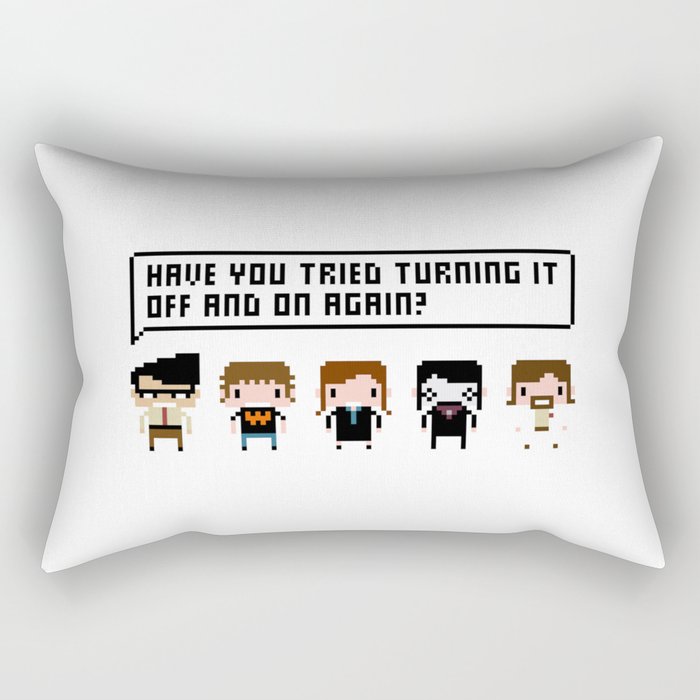 The IT Crowd Characters Rectangular Pillow