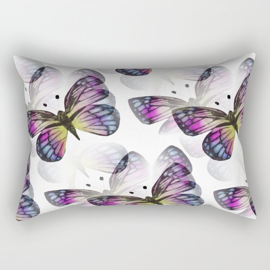 Elusive Butterfly Rectangular Pillow