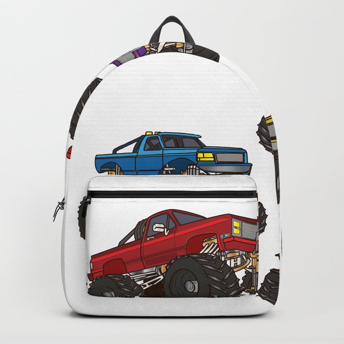Monster truck backpack deals