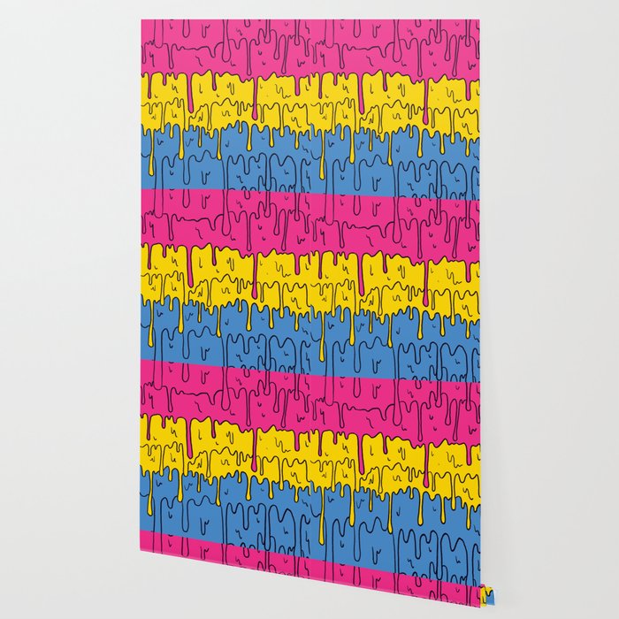Pastel Kawaii Melting Pansexual Pride Lgbtq Design Wallpaper By Limolida Society6 It is very popular to decorate the background of mac, windows, desktop or android device beautifully. pastel kawaii melting pansexual pride lgbtq design wallpaper by limolida