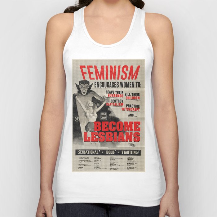 Lesbian Witchcraft! Tank Top