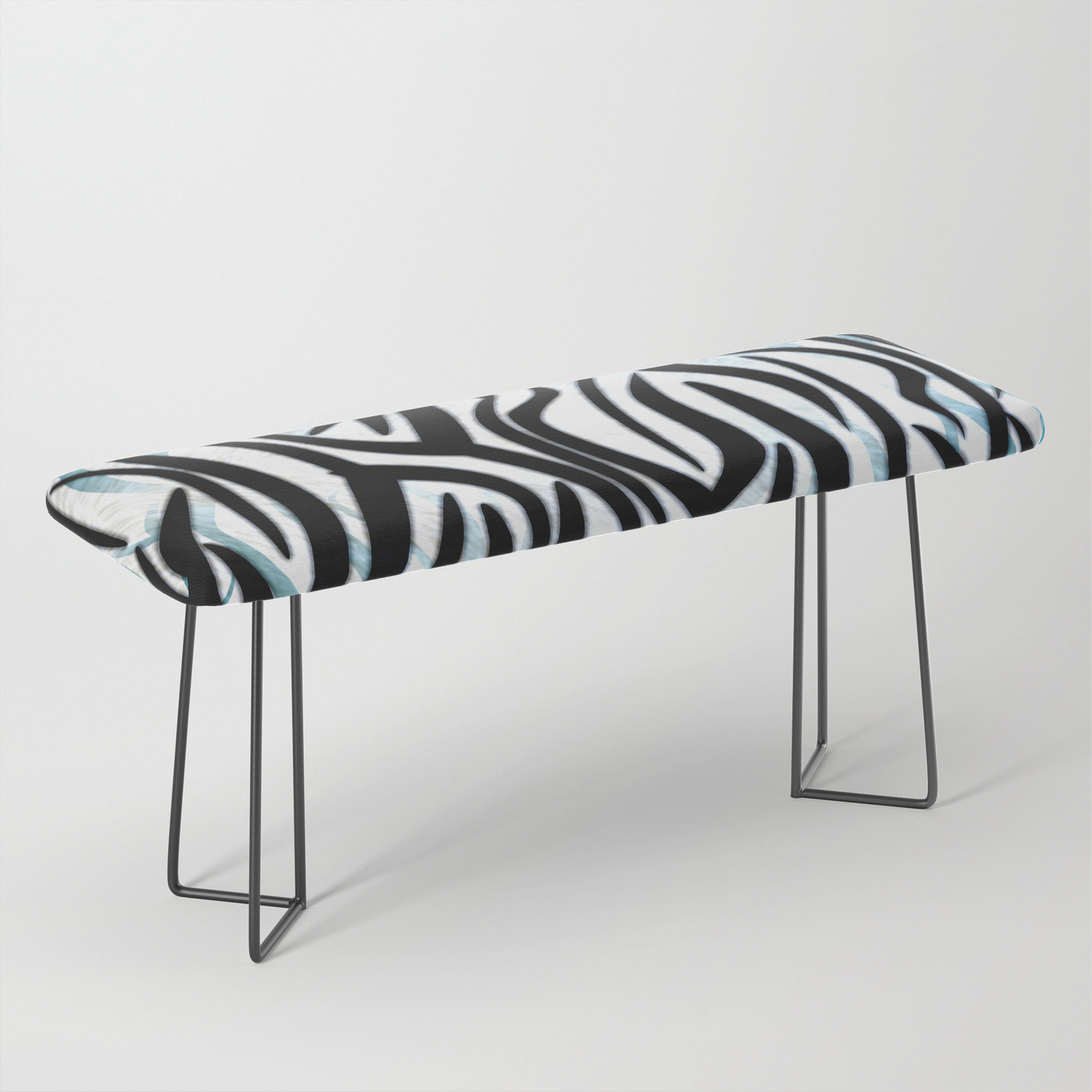 Abstract Zebra Print Bench By Roxygart Society6