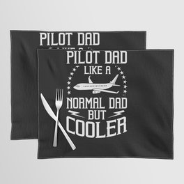 Airplane Pilot Plane Aircraft Flyer Flying Placemat