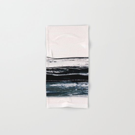 abstract minimalist landscape 9 Hand & Bath Towel